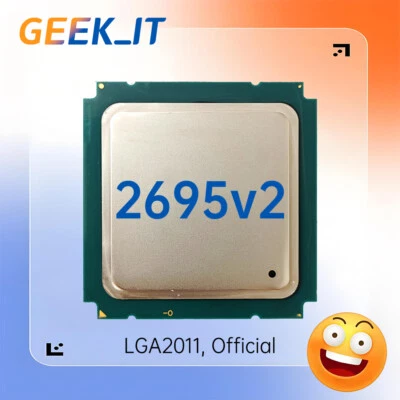 ✅Intel Xeon E5-2695v2 SR1BA 2.4GHz 12C / 24T 30MB 115W LGA2011 CPU E5 2695 v2 - Image 1 of 3