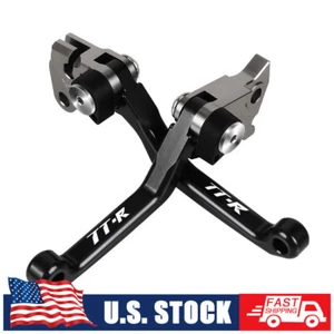 Pivot Brake Clutch Levers for YAMAHA TTR125 LW E TTR125L TTR125 TTR250 TTR600 - Picture 1 of 9