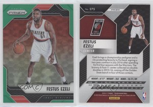 2016-17 Panini Prizm Green Prizm Festus Ezeli #275
