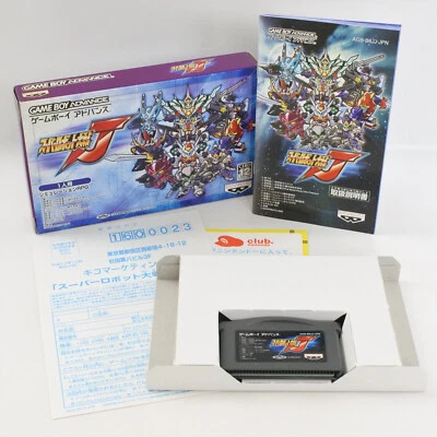 SUPER ROBOT WARS J Gameboy Advance Nintendo 2075 gba - Image 1 of 4