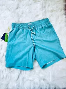 Men's Casual Loose Shorts Pockets Drawstring Solid Color Beach Basic Shorts - Picture 1 of 8