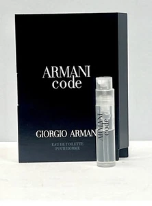 Georgia Armani Armani Code Way De Toilette Sample Spray (.04/1.5ml) - Picture 1 of 1