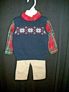 12 month christmas outfit boy