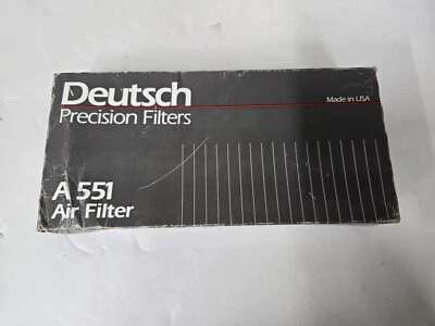Filtro de aire Deutsch Precision Filters A551 Foto 1 de 4