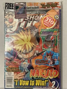 New Sealed Shonen Jump February 2006 Volume 4 Issue 2 Yu-Gi-Oh Naruto - Picture 1 of 10