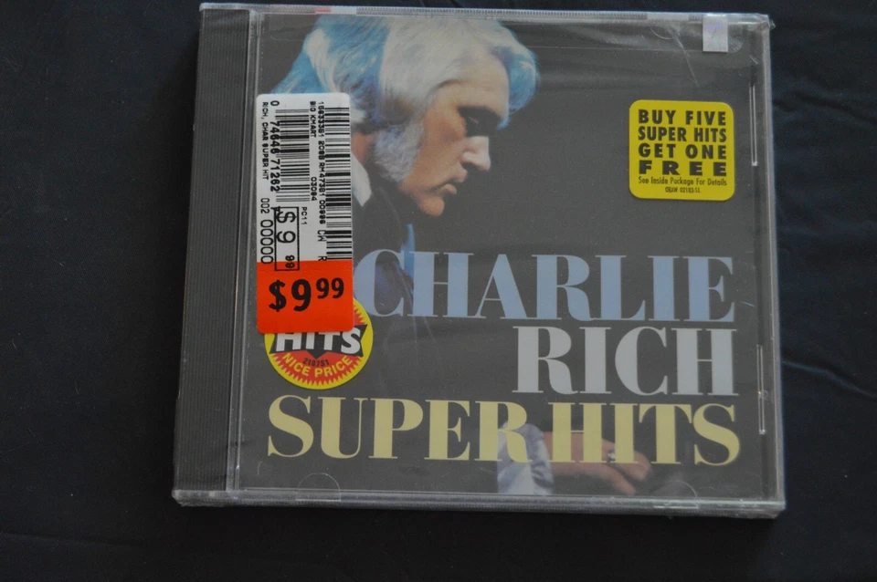Super Hits by Charlie Rich (CD, Sep-1995, Epic)