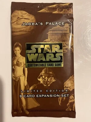 Star Wars CCG-Jabba's Palace- 1 x Booster Pack-Limited Edition-New/Sealed - Image 1 of 2