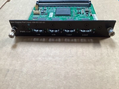 Christie 108-451101-01 - Twin Display Port Input Projector Card - Image 1 of 3