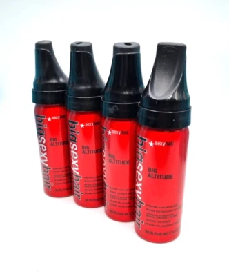 4 x Big Sexy Big Altitude Hair Blow Dry Mousse Volume Fön Schaum 50ml
