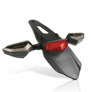 LED Rear Fender Tail Turn Signal Light For Suzuki DR250R DRZ400S/400SM/400E - Picture 1 of 15