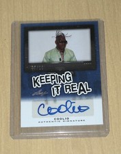 2013 Leaf Pop Century Keeping it Real autograph auto COOLIO 7/10