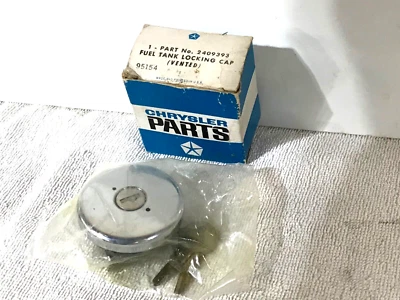 Mopar 1964-1966 Plymouth Dodge Chrysler Imperial Bloqueo Tapa Gas #2409393 *Nuevo de Lote Antiguo Foto 1 de 4