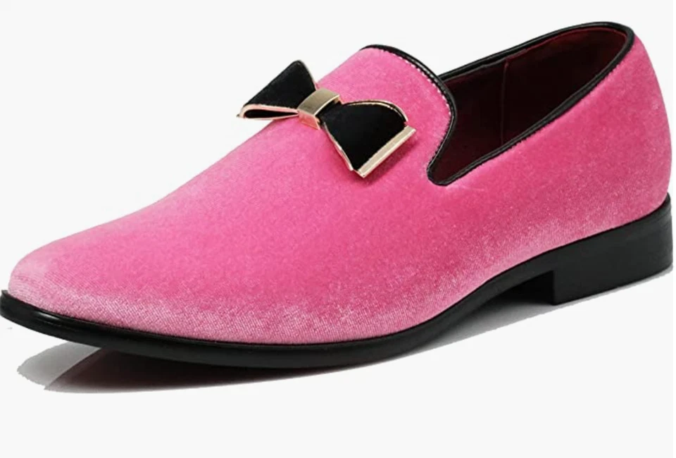  Nuevo Para hombres De Colección Terciopelo Vestido Mocasines Sin Cordones Esmoquin Zapatos de Vestir Formales Bajo He Foto 1 de 1