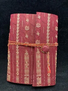 NEW ~ MATR BOOMIE SILK WRAPPED JOURNAL - 100% COTTON PAPER - Picture 1 of 6