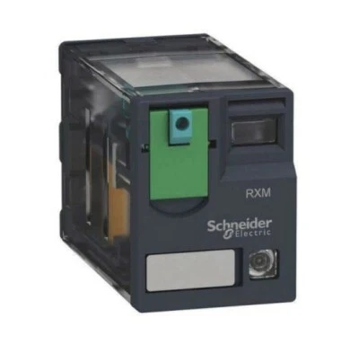Schneider Electric RXM2AB1B7 Miniature General Purpose Relay 24VAC 8-Pin Dpdt - Image 1 of 2