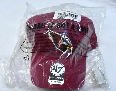 Gorra trasera con correa ajustable de limpieza marca Arizona Cardinals 47 con licencia NFL Foto 1 de 4