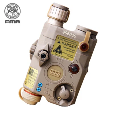 FMA PEQ LA5-C Battery Box White LED+Red Laser IR Lenses Upgrade Version Airsoft  - Image 1 of 4