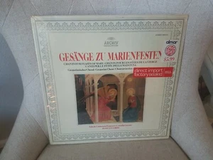 Sealed 1976 GESANGE ZU MARIENFESTEN/Chants for Feasts of Mary LP GERMAN ARCHIV - Picture 1 of 7