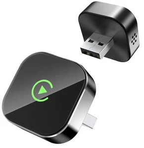 2025 Wireless CarPlay Adapter für Apple, Konvertieren Kabelgebunden zu CarPlay Wireless Ad... - Bild 1 von 9