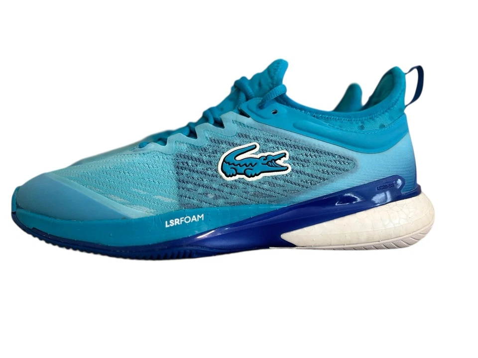Lacoste AG-LT23 Lite Tennis Shoes/Sneakers Blue Women US 9.5 - Image 1 of 4