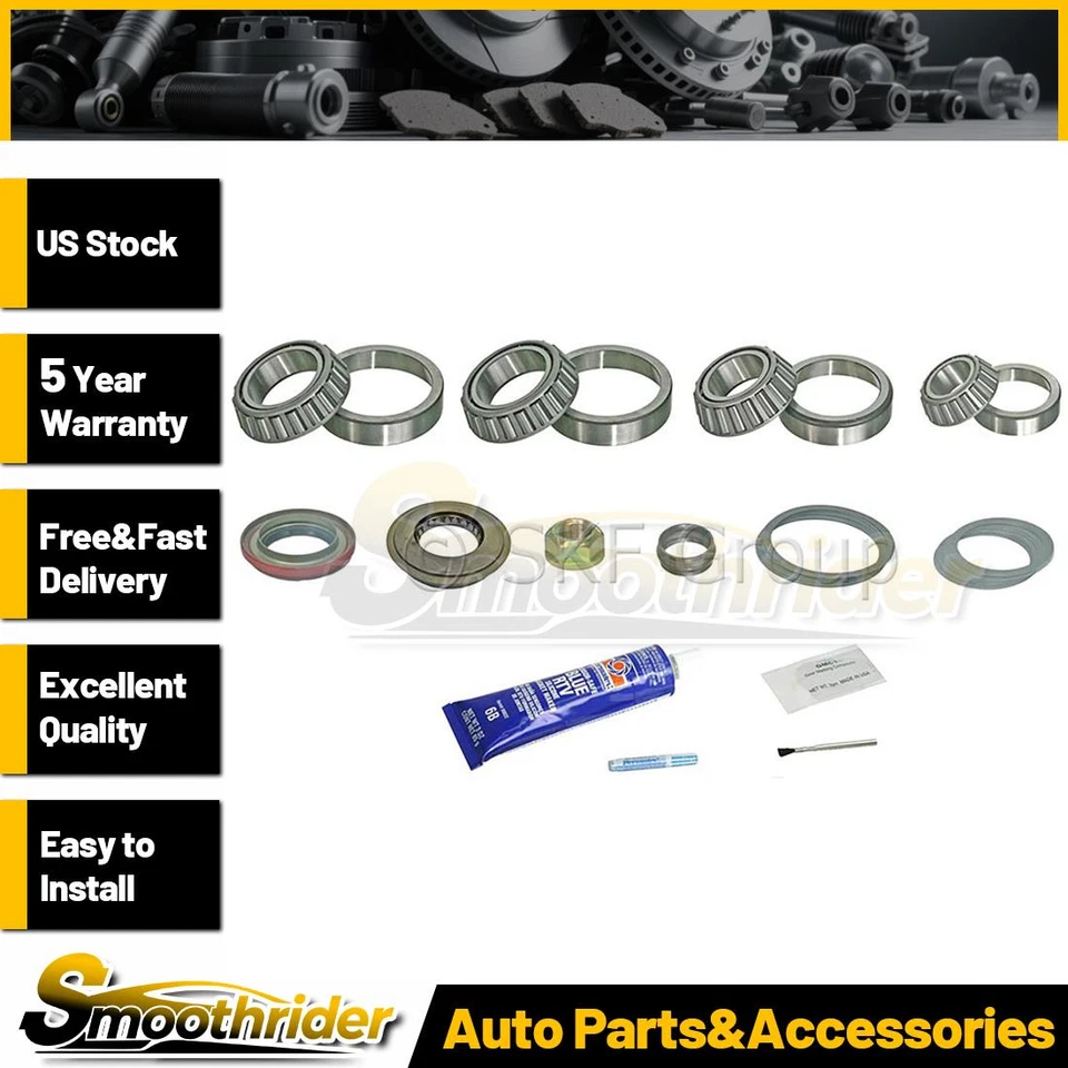 Kit de rolamento e vedação diferencial de eixo traseiro SKF compatível com Dodge Ram 2500 1994-2008 - Imagem 1 de 2