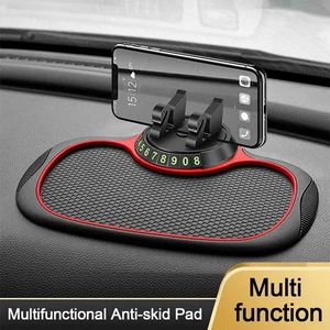 UK Multifunction Car Anti-Slip Non-slip Mat Dashboard GPS Bracket Phone Holder - Bild 1 von 9