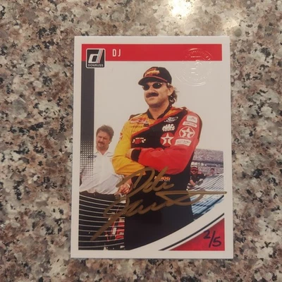 Dale Jarrett 2019 Panini Donruss Racing 2/5 на карточке золотистый с автографом 5 лет покупка... - Изображение 1 из 4