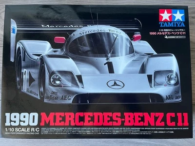 Tamiya Mercedes-Benz C11 1990 Group C 2WD 1:10 New - Image 1 of 2