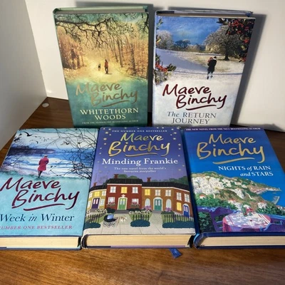 Maeve Binchy X 5 Hardback Book Bundle Romance Thriller Free Post VGC - Image 1 of 4