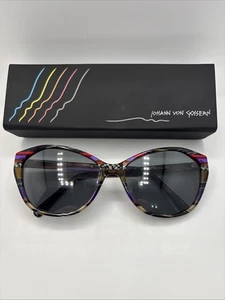 Johann Von Goisern S-857 Sunglasses Designer Frames Only 58-16 w/case - Picture 1 of 9