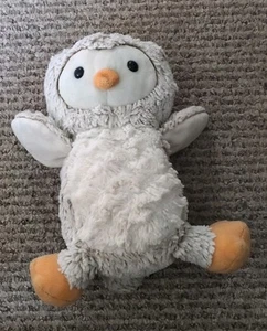 Target Limited Edition Owl Plush Stuffed Animal White And Orange - Picture 1 of 3