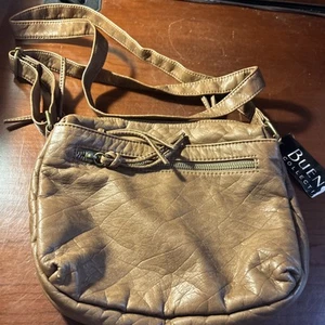 Bueno Brown Shoulder Bag Elephant Washed - Picture 1 of 9