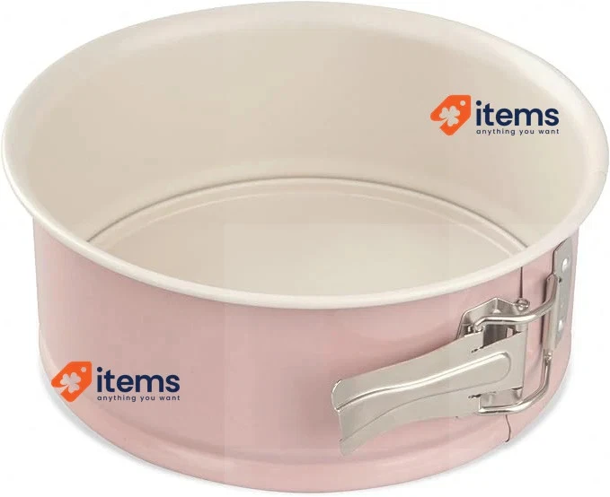 Lata para Pasteles Dr. Oetker Springform Diámetro 18 cm con Base Plana Rosa/Crema Foto 1 de 1