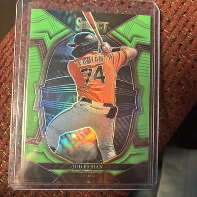 2023 Select Jud Fabian Neon Green Prizm #67 71/75 Houston Astros - Image 1 of 2