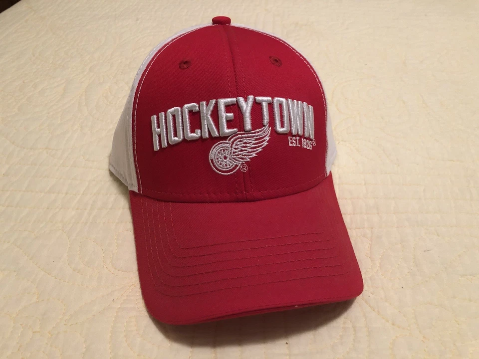 NHL - Gorra Detroit Red Wings - Ajustable - Totalmente Nueva  Foto 1 de 4