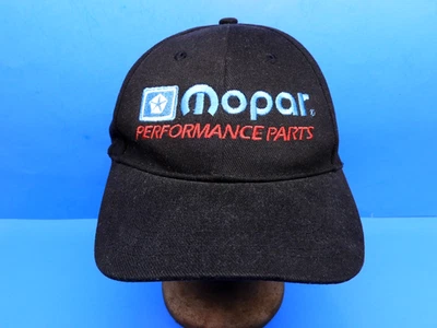 VTG MOPAR PERFORMANCE PARTS HAT VELCRO ADJUST CHRYSLER CORPORATION HOT RODS PLUS - Image 1 of 4
