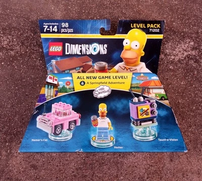 LEGO DIMENSIONS The Simpsons Level Pack 71202 Homer - New Factory Sealed - Image 1 of 4