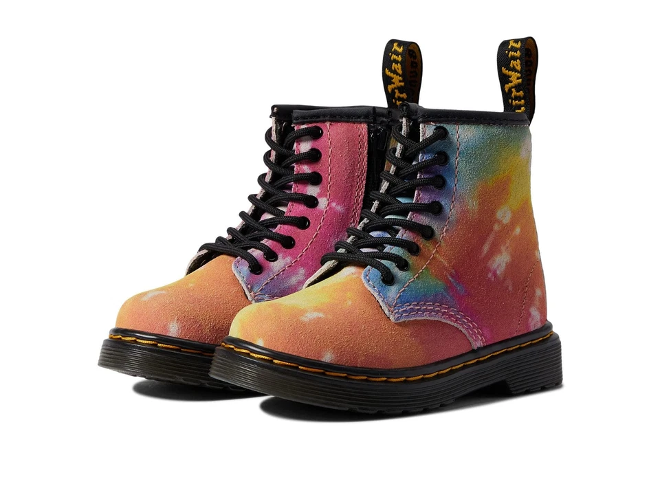 尺寸 Dr. Martens 儿童系列 1460 系带时尚靴(小孩子/大孩子)- — 第 1/1 张图片