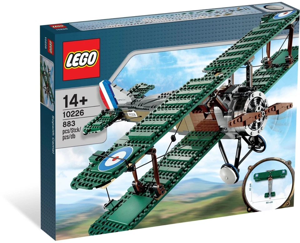 LEGO 10226 Creator Expert Sopwith Camel - Nuevo Sellado, Retirado, Raro Foto 1 de 3