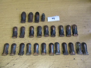 DE COLECCIÓN VICTORIANO 25 ORNAMENTADO COBRE ALFOMBRA EMPUÑADURAS ESCALERAS CLIPS, CORREDORES - Imagen 1 de 20