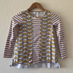 Matilda Jane Once Upon a Time Rite Of Passage Tunic Tee Girls Size 8 Floral - Picture 1 of 9