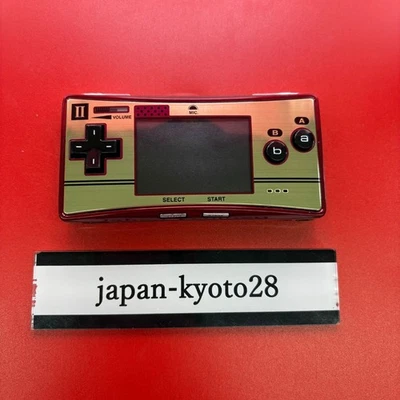 Nintendo Gameboy Micro OXY-001 Special 20th Anniversary Edition Red & Gold Japan - Image 1 of 4
