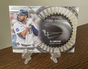 2023 Topps 5 Star Riley Greene Silver Signatures Auto SS-RG Rookie RC #/40 RARE - Picture 1 of 6
