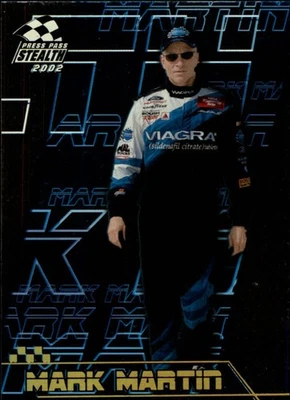 2002 Press Pass Stealth Gold #9 Mark Martin - RAC - Image 1 of 2
