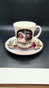 VINTAGE FENTON BONE CHINA DUKE & DUCHESS OF YORK WEDDING 23rd JULY. 1986 MUG - Picture 1 of 6