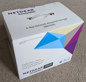 NetGear ReadyNAS 4-Bay Network Attached Storage (NAS) RN104 Diskless - Complete - Photo 1/22