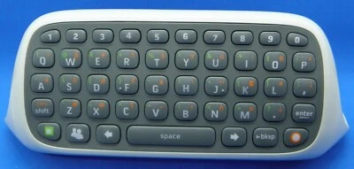 Official OEM Xbox 360 Chatpad White keypad / keyboard X814365-001 - Image 1 of 4