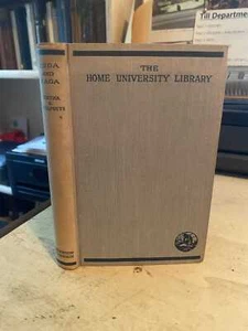 Bertha S. Phillpotts: Edda and Saga 1931 Very Good Home University Library HB - Imagen 1 de 1