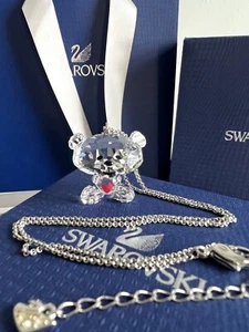 NWT Swarovski Bo Bear So Sweet Crystal Love Pendant Red Heart 1151917 Brand $230 - Picture 1 of 24