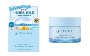 SENKA deep moist gel cream Refreshed Dewy Bare Skin Natural Moisturizing 50g - Picture 1 of 1